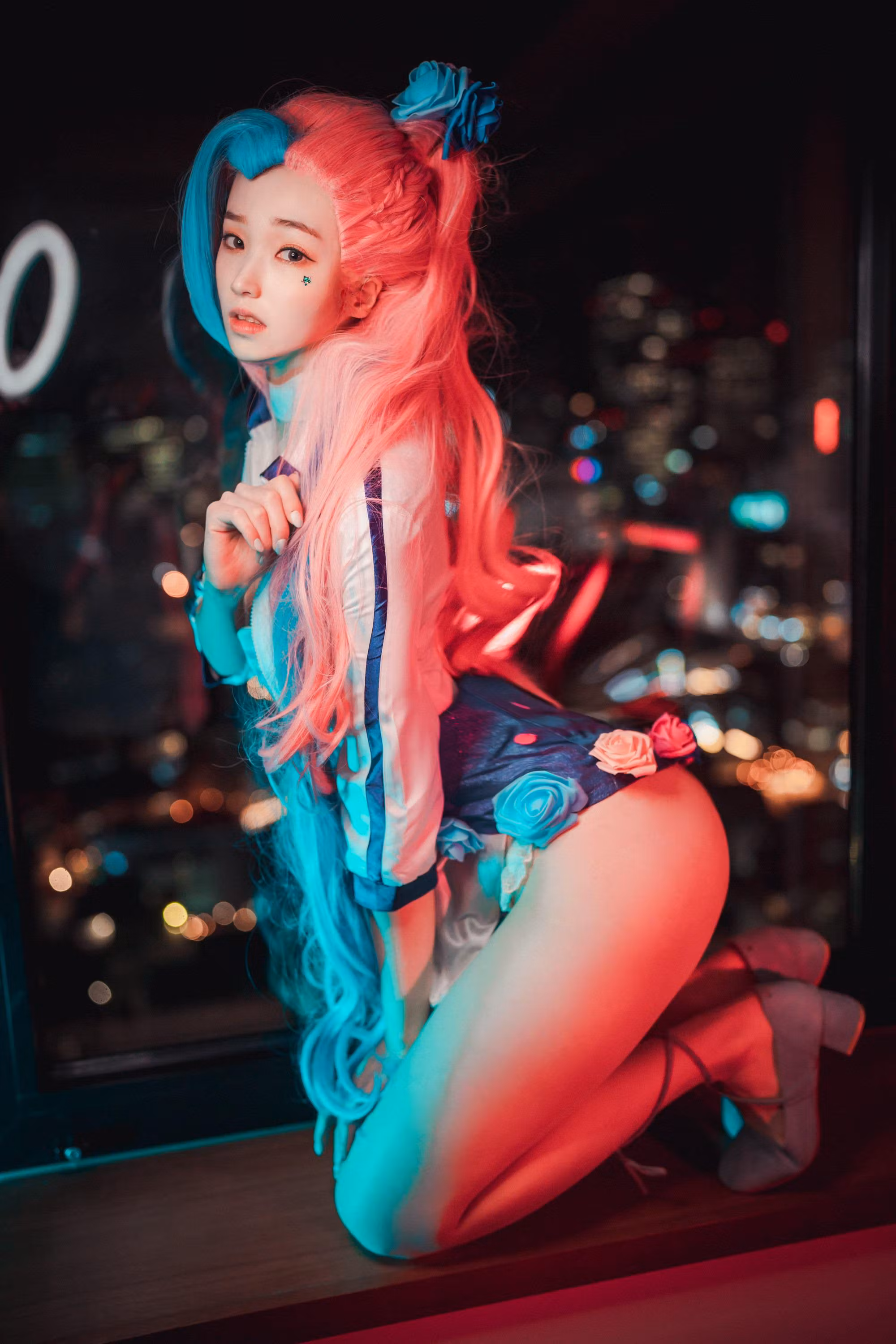 High fidelity realistic style convention goddess candid